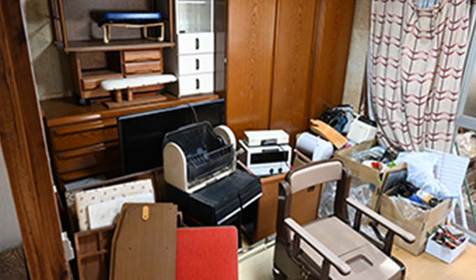 不要な荷物家具もそのままでOK